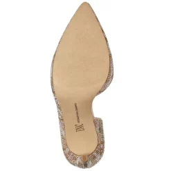 Hot Sale 🥰 INC International Concepts 👩 Women's Kenjay D'Orsay Pumps, Created For Macy's Green Bling 🌟