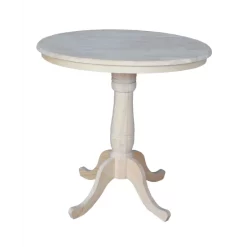 New ✔️ International Concepts 36 Round Top Pedestal Table - 34.9H No Color ❤️ -International Concepts Sales unnamed file 1046