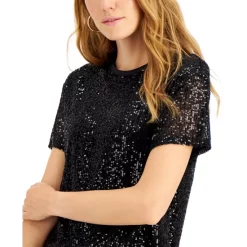 Discount 🔥 INC International Concepts Men's Split-Neck T-Shirt, Created For Macy's Port 💯