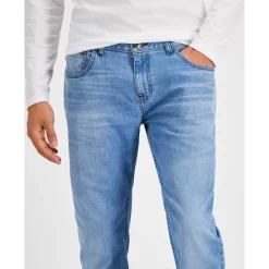 Deals 😉 INC International Concepts Men's Cal Slim Straight Fit 👖 Jeans, Created For Macy's Light Wash 😉 -International Concepts Sales unnamed file 1182