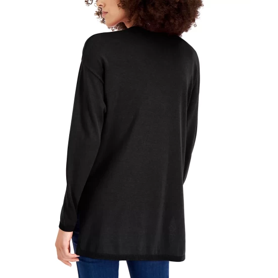 Flash Sale ๐ INC International Concepts ๐ฉ Women's Solid V-Neck Sweater, Created For Macy's Deep Black ๐ 5 Flash Sale ๐ INC International Concepts ๐ฉ Women's Solid V-Neck Sweater, Created For Macy's Deep Black ๐ - Image 3