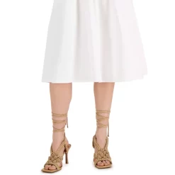 Outlet 👍 INC International Concepts 👩 Women's Brayd Lace-Up 👗 Dress 🩴 Sandals, Created For Macy's Black ⌛ -International Concepts Sales unnamed file 1302