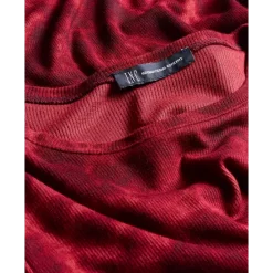 Flash Sale 😀 INC International Concepts 👩 Women's Printed Ribbed Crewneck Top, Created For Macy's Dia Dye D 👏 -International Concepts Sales unnamed file 1303