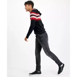 Brand new 🛒 INC International Concepts Men's Herbie Skinny-Fit Moto 👖 Jeans, Created For Macy's Black Wash 🔥 -International Concepts Sales unnamed file 1305