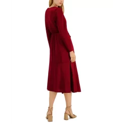 Best reviews of ⌛ INC International Concepts 👩 Women's V-Neck Faux Wrap 👗 Dress, Created For Macy's Tidal 🌟 -International Concepts Sales unnamed file 1329