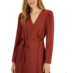Best reviews of ⌛ INC International Concepts 👩 Women's V-Neck Faux Wrap 👗 Dress, Created For Macy's Tidal 🌟 -International Concepts Sales unnamed file 1330