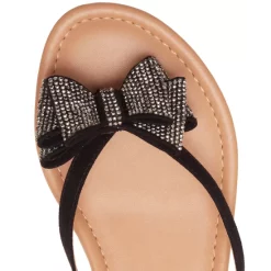 Best reviews of 🔔 INC International Concepts 👩 Women's Mabae Bow Flat 🩴 Sandals, Created For Macy's Silver Bling 🔔 -International Concepts Sales unnamed file 1371