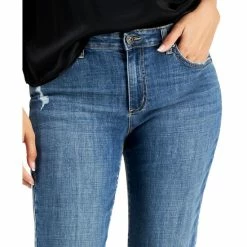 Cheapest ❤️ INC International Concepts Petite Cuffed Boyfriend 👖 Jeans, Created For Macy's Ava Wash 👍 -International Concepts Sales unnamed file 1412