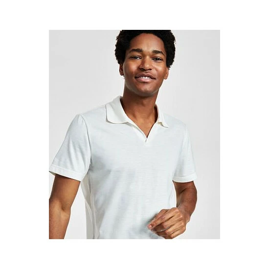 Discount β INC International Concepts Men's Luca Classic-Fit Short-Sleeve Open-Placket Polo π Shirt, Created For Macy's Antique White β€οΈ 5 Discount β INC International Concepts Men's Luca Classic-Fit Short-Sleeve Open-Placket Polo π Shirt, Created For Macy's Antique White β€οΈ - Image 3