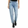 Best Sale ✔️ INC International Concepts Petite Mid-Rise Distressed Button-Fly 👖 Jeans, Created For Macy's Medium Indigo 😀 -International Concepts Sales unnamed file 1439