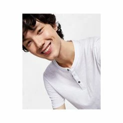 Cheapest 😍 INC International Concepts Men's Henley 👚 Shirt, Created For Macy's White Pure 🤩 -International Concepts Sales unnamed file 1450