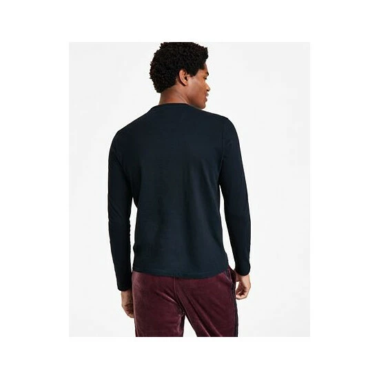 Buy π INC International Concepts Men's Jordan Classic-Fit Long-Sleeve Drawn Leaf Print T-Shirt, Created For Macy's Deep Black βοΈ 4 Buy π INC International Concepts Men's Jordan Classic-Fit Long-Sleeve Drawn Leaf Print T-Shirt, Created For Macy's Deep Black βοΈ - Image 2