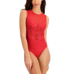Flash Sale 🎁 INC International Concepts Cupped Swiss Dot Lingerie Thong Bodysuit, Created For Macy's Ski Patrol 😉 -International Concepts Sales unnamed file 146