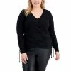 Best reviews of โจ INC International Concepts Plus Size Side-Ruched Top, Created For Macy's Deep Black โ 2 Best reviews of โจ INC International Concepts Plus Size Side-Ruched Top, Created For Macy's Deep Black โ -International Concepts Sales unnamed file 1502