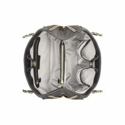 New ✔️ INC International Concepts Deliz Chain Shoulder Bag, Created For Macy's Black/gold ⌛ -International Concepts Sales unnamed file 1508