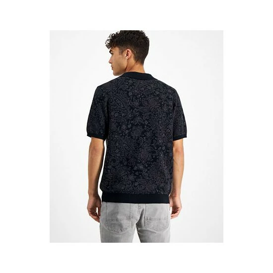 Best reviews of βοΈ INC International Concepts Men's Peetah Classic-Fit Paisley-Print Sweater-Knit Open Collar Polo π Shirt, Created For Macy's Deep Black π₯ 4 Best reviews of βοΈ INC International Concepts Men's Peetah Classic-Fit Paisley-Print Sweater-Knit Open Collar Polo π Shirt, Created For Macy's Deep Black π₯ - Image 2