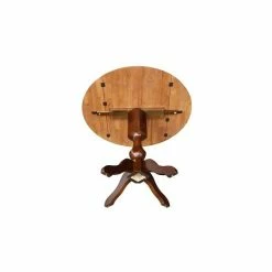 Flash Sale 🛒 International Concepts International Concept 42 Round Dual Drop Leaf Pedestal Table Black Cherry 🎁 -International Concepts Sales unnamed file 1567