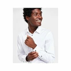 Best Sale 😉 INC International Concepts Men's Long-Sleeve Tux 👕 Shirt, Created For Macy's Deep Black ✔️ -International Concepts Sales unnamed file 1575