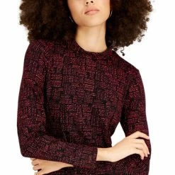 Cheapest 😍 INC International Concepts Printed Bodycon 👗 Dress, Created For Macy's Fire Red/black ❤️ -International Concepts Sales unnamed file 1615