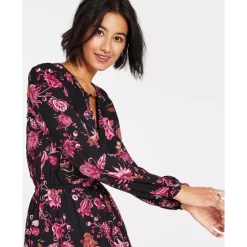 Brand new 🤩 INC International Concepts 👩 Women's Floral-Print Mini 👗 Dress, Created For Macy's Fiona Garden ⌛ -International Concepts Sales unnamed file 162