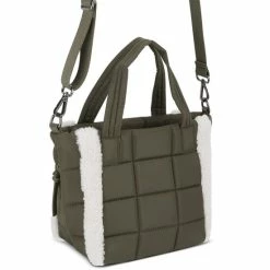 Wholesale ✔️ INC International Concepts Small Breeah Tote, Created For Macy's Moss Sherpa 🌟 -International Concepts Sales unnamed file 1644