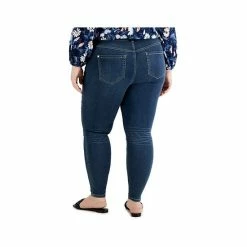 Budget 🤩 INC International Concepts Plus Size Essex Super Skinny 👖 Jeans, Created For Macy's Dk Indigo 👍 -International Concepts Sales unnamed file 1666