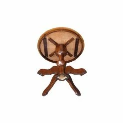 Promo 🛒 International Concepts 30 Round Top Pedestal Table- 28.9H Light Brown ✔️ -International Concepts Sales unnamed file 1680