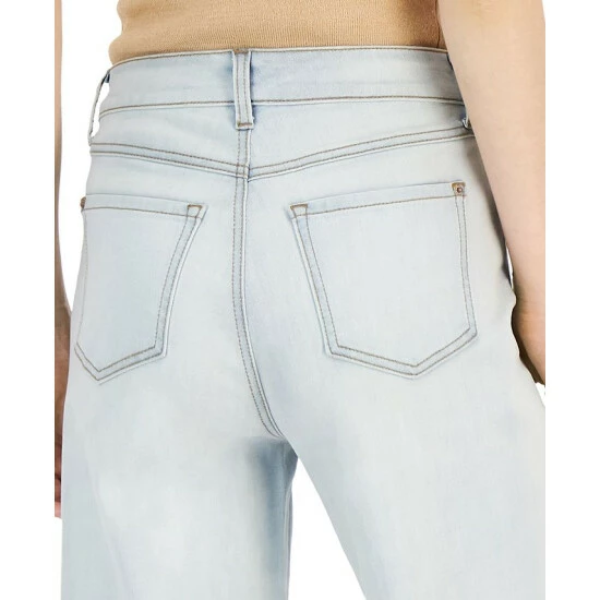 Best Pirce ๐ INC International Concepts ๐ฉ Women's High Rise Ripped Cropped Wide-Leg ๐ Jeans, Created For Macy's Light Indigo ๐ 7 Best Pirce ๐ INC International Concepts ๐ฉ Women's High Rise Ripped Cropped Wide-Leg ๐ Jeans, Created For Macy's Light Indigo ๐ - Image 5