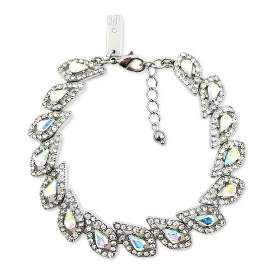 Deals ๐ INC International Concepts Silver-Tone Crystal Teardrop Flex Bracelet, Created For Macy's ๐ 3 Deals ๐ INC International Concepts Silver-Tone Crystal Teardrop Flex Bracelet, Created For Macy's ๐