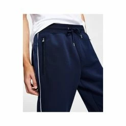 Outlet 🔔 INC International Concepts Men's Neoprene Track Jogger Pants, Created For Macy's Basic Navy ⌛ -International Concepts Sales unnamed file 1751