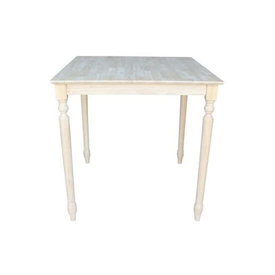 Flash Sale π International Concepts Solid Wood Top Table - Turned Legs No Color π₯° 3 Flash Sale π International Concepts Solid Wood Top Table - Turned Legs No Color π₯°