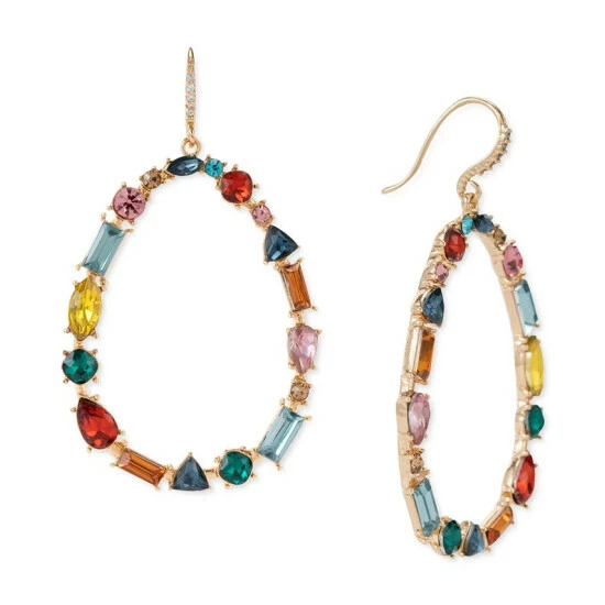 Top 10 π INC International Concepts Gold-Tone Mixed Stone Open Oval Drop Earrings, Created For Macy's Multi π₯ 3 Top 10 π INC International Concepts Gold-Tone Mixed Stone Open Oval Drop Earrings, Created For Macy's Multi π₯