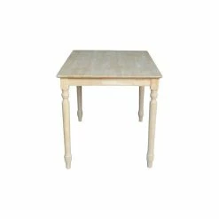 Hot Sale 😍 International Concepts Solid Wood Top Table - Turned Legs No Color 🧨 -International Concepts Sales unnamed file 1794