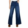 Flash Sale 🎁 INC International Concepts Petite High-Rise Wide-Leg 👖 Jeans, Created For Macy's Dark Indigo 🥰