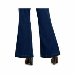 Flash Sale 🎁 INC International Concepts Petite High-Rise Wide-Leg 👖 Jeans, Created For Macy's Dark Indigo 🥰 -International Concepts Sales unnamed file 1835