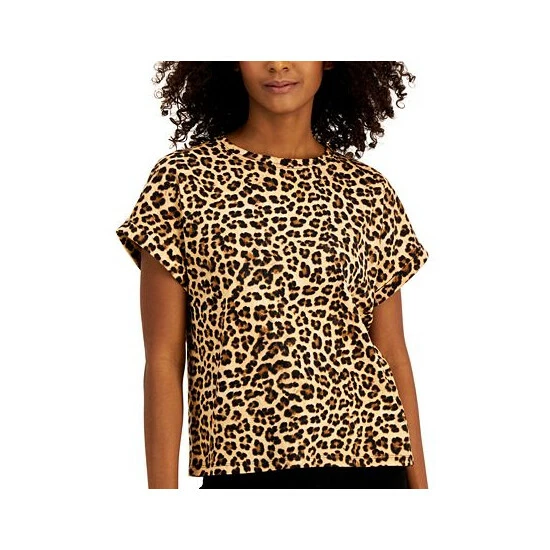 Best reviews of ๐ INC International Concepts ๐ฉ Women's Boxy-Fit T-Shirt, Created For Macy's Classic Cheetah ๐ฅ 5 Best reviews of ๐ INC International Concepts ๐ฉ Women's Boxy-Fit T-Shirt, Created For Macy's Classic Cheetah ๐ฅ - Image 3