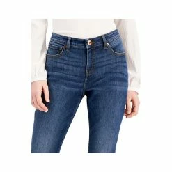 Brand new 😍 INC International Concepts Petite Madison Curvy-Fit Mid-Rise Skinny 👖 Jeans, Created For Macy's Dk Indigo 👏 -International Concepts Sales unnamed file 1876