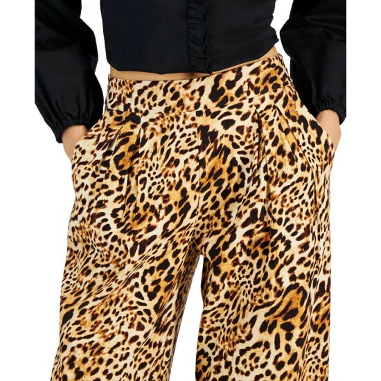 Deals ๐ INC International Concepts ๐ฉ Women's Cheetah-Print Wide-Leg Pull-On Pants, Created For Macy's Caterina Cheetah ๐ 6 Deals ๐ INC International Concepts ๐ฉ Women's Cheetah-Print Wide-Leg Pull-On Pants, Created For Macy's Caterina Cheetah ๐ - Image 4