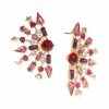 Coupon 👍 INC International Concepts Gold-Tone Mixed Stone Fan Stud Earrings, Created For Macy's Multi ✔️ -International Concepts Sales unnamed file 1906