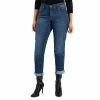 Cheap 🌟 INC International Concepts 👩 Women's Curvy Mid Rise Straight-Leg 👖 Jeans, Created For Macy's Blooming Wash 👏 -International Concepts Sales unnamed file 1915