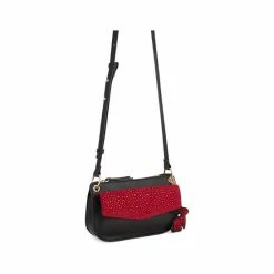 Wholesale 👏 INC International Concepts Emmory Mini Crossbody, Created For Macy's Black/crimson 👍 -International Concepts Sales unnamed file 1951