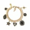 Promo 👏 INC International Concepts Gold-Tone Mixed Stone Color Evil Eye Heart Double-Row Charm Bracelet, Created For Macy's Black 😉 -International Concepts Sales unnamed file 1953