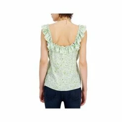 Cheap 👏 INC International Concepts 👩 Women's Ruffle-Trim Cami, Created For Macy's Petite Giselle ⭐ -International Concepts Sales unnamed file 1981