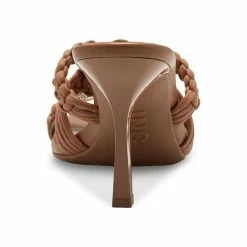 Brand new 👍 INC International Concepts Benda Woven Slides, Created For Macy's Cognac Woven 👍 -International Concepts Sales unnamed file 2010