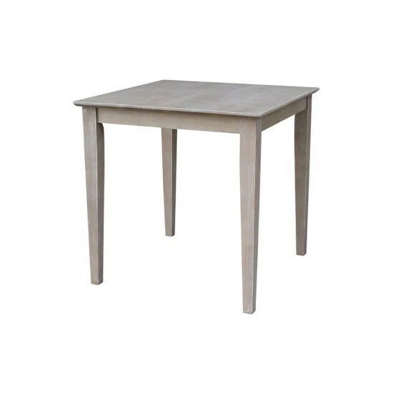Buy π International Concepts Solid Wood Top Table - Dining Height No Color β 3 Buy π International Concepts Solid Wood Top Table - Dining Height No Color β