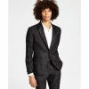 New 👏 INC International Concepts Men's Lacy Slim-Fit Floral Jacquard Suit Jacket, Created For Macy's Deep Black 🔔 -International Concepts Sales unnamed file 2021