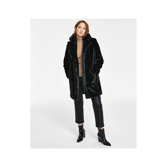 Cheap π INC International Concepts π© Women's Long Faux-Fur Chubby π§₯ Coat, Created For Macy's Deep Black π 5 Cheap π INC International Concepts π© Women's Long Faux-Fur Chubby π§₯ Coat, Created For Macy's Deep Black π - Image 3