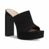 Flash Sale 😀 INC International Concepts 👩 Women's Rali Platform Slide 🩴 Sandals, Created For Macy's Black Micro 🌟 -International Concepts Sales unnamed file 2066