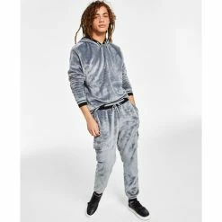 Promo ⌛ INC International Concepts I.N.C. International Concepts® Men's Regular-Fit Ribbed Velour Cargo Joggers, Created For Macy's Hthr Grey B25 ✔️