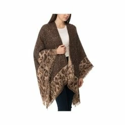 Discount 😉 INC International Concepts Topper With Sequined Animal-Print Border, Created For Macy's Neutral 🥰 -International Concepts Sales unnamed file 2110